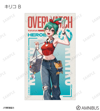 Overwatch 2 Travel Ver. Trading Illustrated Cards Complete Set Of 14 Types - official product view 11