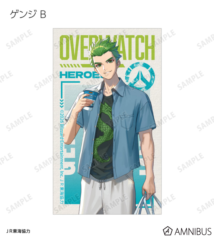 Overwatch 2 Travel Ver. Trading Illustrated Cards Complete Set Of 14 Types - official product view 12