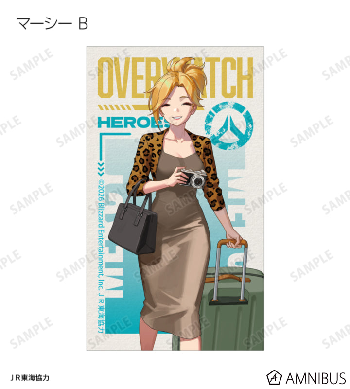 Overwatch 2 Travel Ver. Trading Illustrated Cards Complete Set Of 14 Types - official product view 14