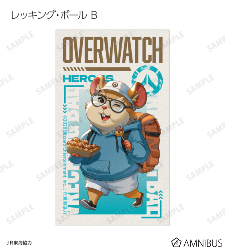 Overwatch 2 Travel Ver. Trading Illustrated Cards Complete Set Of 14 Types - official product view 15