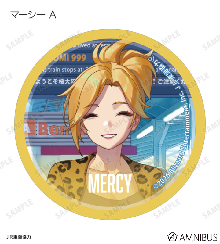 Overwatch 2 Travel Ver. Trading Mini Die-Cut Stickers Complete Set Of 15 Types - official product view 8