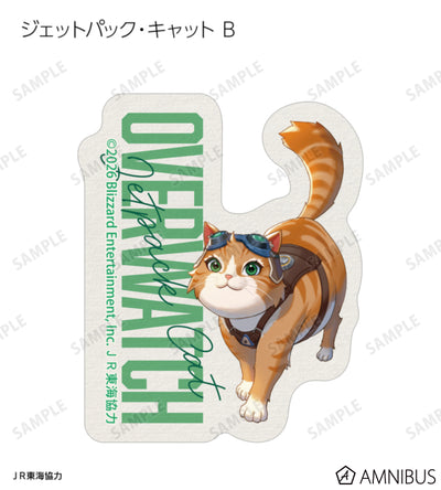Overwatch 2 Travel Ver. Trading Mini Die-Cut Stickers Complete Set Of 15 Types - official product view 10
