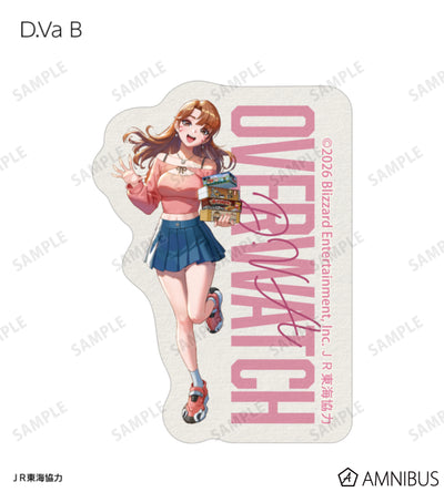 Overwatch 2 Travel Ver. Trading Mini Die-Cut Stickers Complete Set Of 15 Types - official product view 11