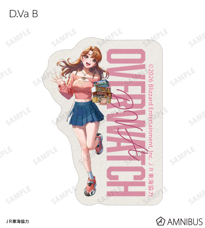 Overwatch 2 Travel Ver. Trading Mini Die-Cut Stickers Complete Set Of 15 Types - official product view 11