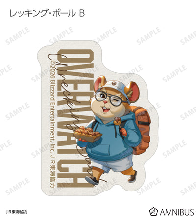 Overwatch 2 Travel Ver. Trading Mini Die-Cut Stickers Complete Set Of 15 Types - official product view 16