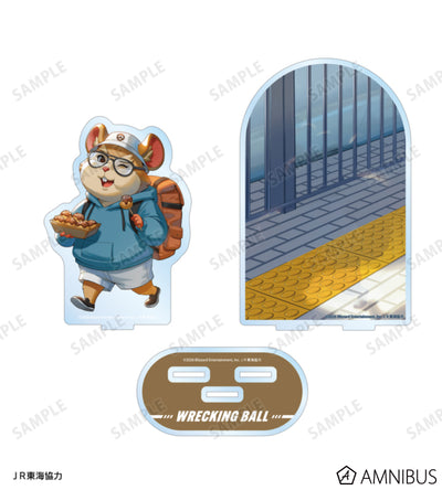 Overwatch 2 Wrecking Ball Travel Ver. Extra-Large Acrylic Stand - official product view 2