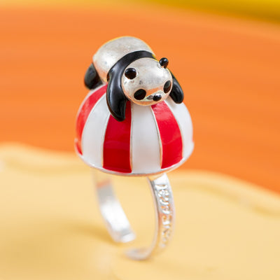 Panda! Go Panda! Ball-Balancing Panny Adjustable Ring - official view 1