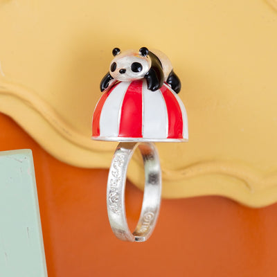 Panda! Go Panda! Ball-Balancing Panny Adjustable Ring - official view 2