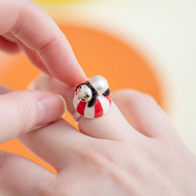 Panda! Go Panda! Ball-Balancing Panny Adjustable Ring - official view 8