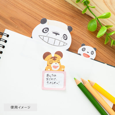 Panda! Go Panda! - Character Sticky Note Pack, 3 Designs - official view 4
