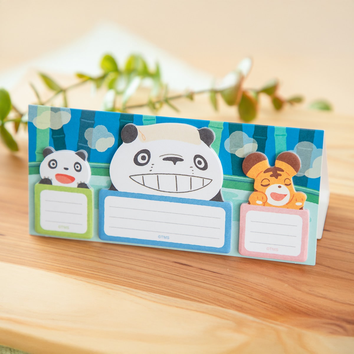 Panda! Go Panda! - Character Sticky Note Pack, 3 Designs - official view 5