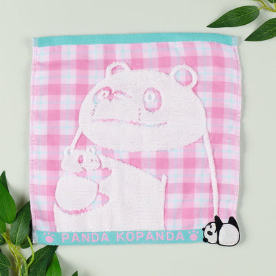 Panda! Go Panda! - Daisuki Applique Mini Towel - official view 1