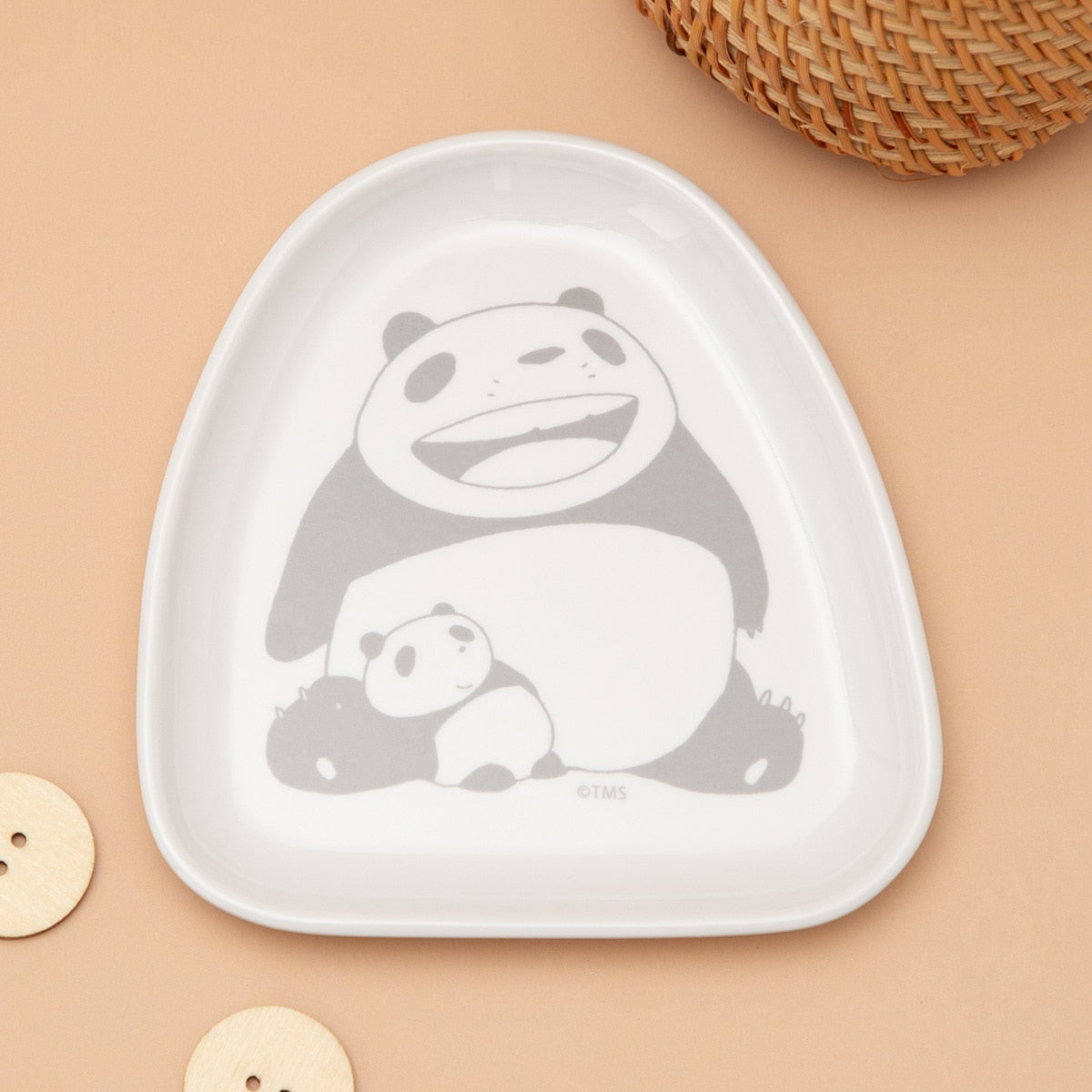 Panda! Go Panda! Die-Cut Trays (2 Types) - Smile - official view 1