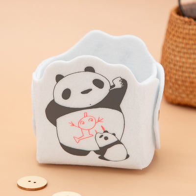 Panda! Go Panda! Felt Pen Holder Assembly Kit - official view 2