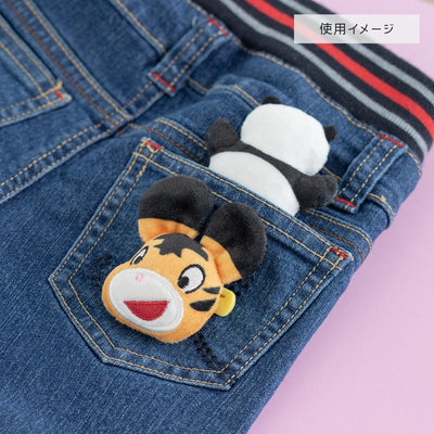 Panda! Go Panda! Fluffy Badge - Tora-chan Tiger Cub - official view 5