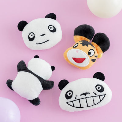 Panda! Go Panda! Fluffy Badge - Tora-chan Tiger Cub - official view 6