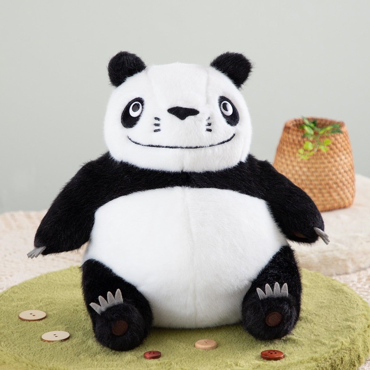 Panda! Go Panda! - Fluffy Papanda and Panny Plush (2 Types) - Papanda - official view 1