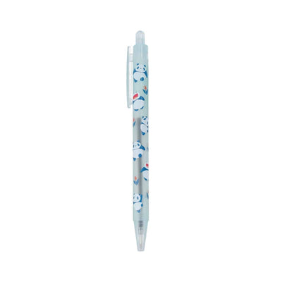 Panda! Go Panda! - Frosted 0.7 mm Black Ballpoint Pens (4 Colours) - Blue - official view 9