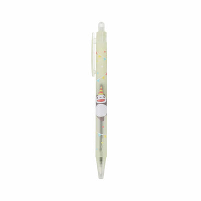 Panda! Go Panda! - Frosted 0.7 mm Black Ballpoint Pens (4 Colours) - Yellow - official view 12