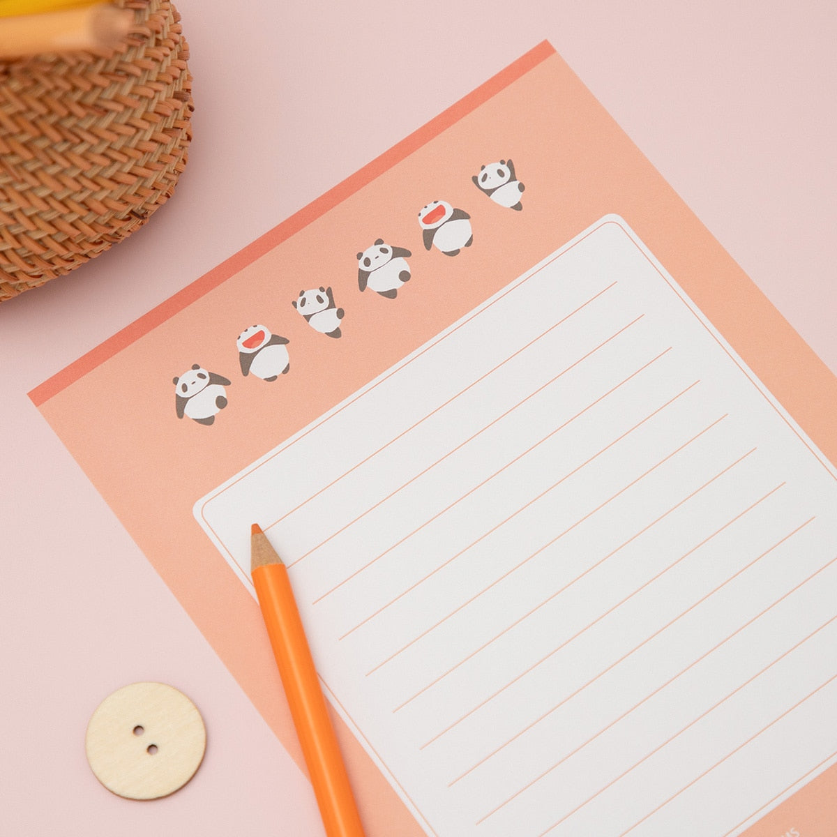 Panda! Go Panda! Gold-Foil Letter Sets (2 Types) - Doodles - official view 10