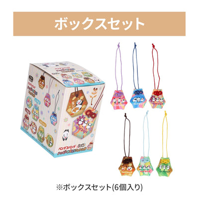 Panda! Go Panda! - Happy Omamori Charm Collection, Sealed Box of 6 - RANDOM - official view 2