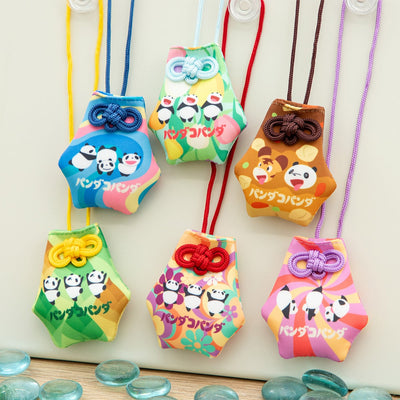 Panda! Go Panda! - Happy Omamori Charm Collection, Sealed Box of 6 - RANDOM - official view 4