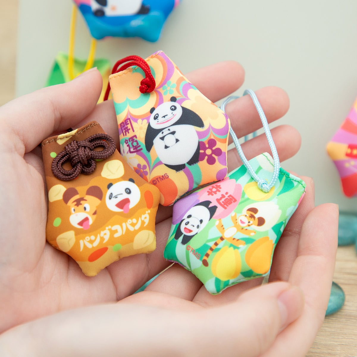 Panda! Go Panda! - Happy Omamori Charm Collection, Sealed Box of 6 - RANDOM - official view 6