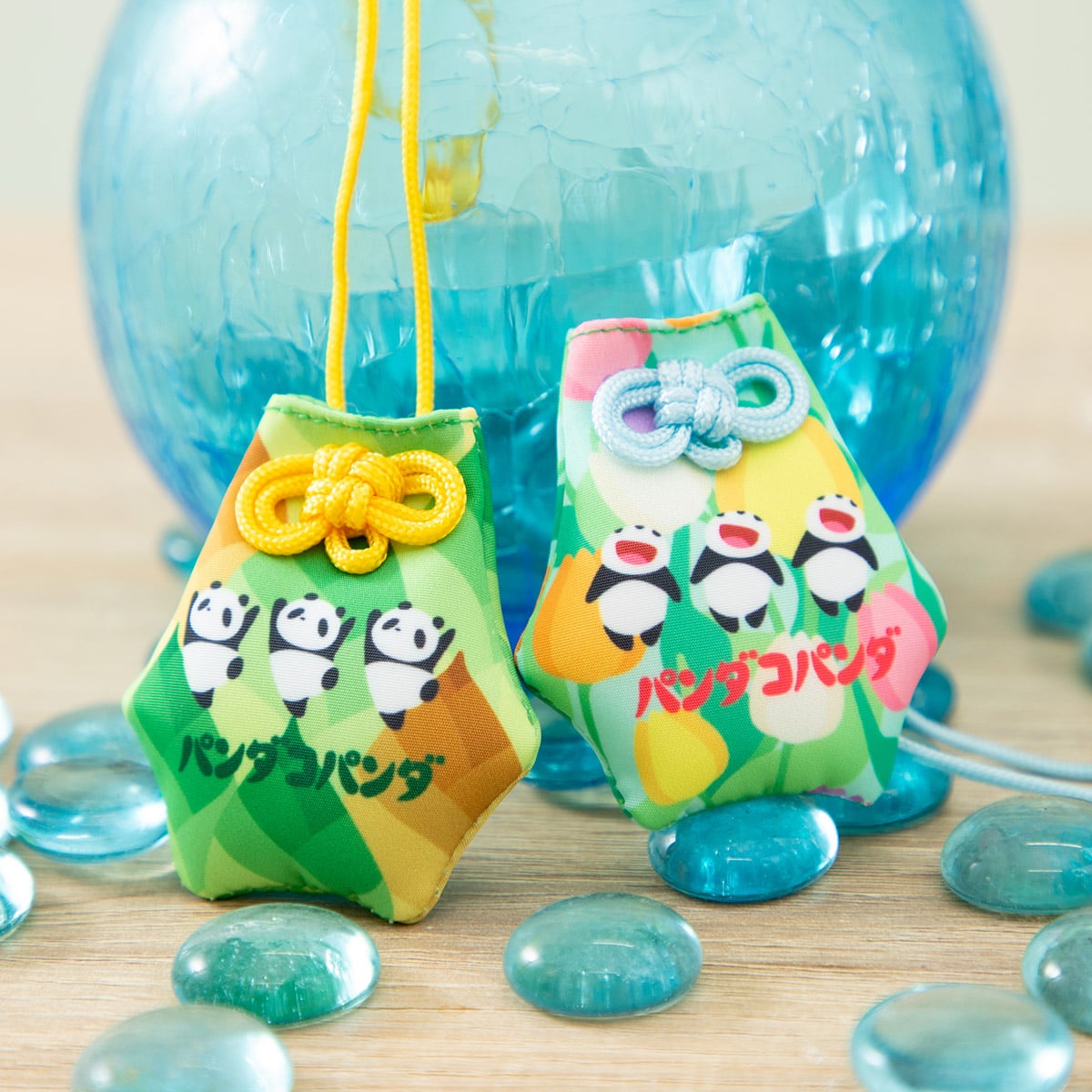 Panda! Go Panda! - Happy Omamori Charm Collection, Sealed Box of 6 - RANDOM - official view 8