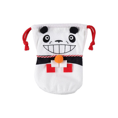 Panda! Go Panda! Kagami Mochi Drawstring Pouches (2 Types) - Papanda - official view 15