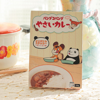 Panda! Go Panda! Mild Vegetable Curry with Random Bonus Sticker - official view 5