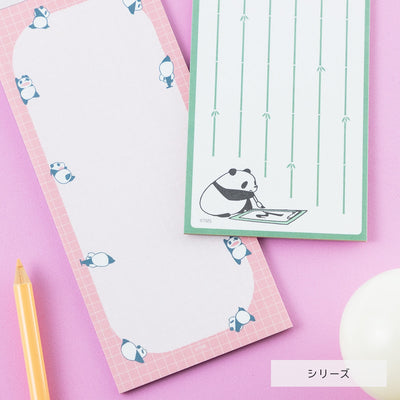 Panda! Go Panda! - Mini Letter Pads (2 Types) - Bamboo - official view 6