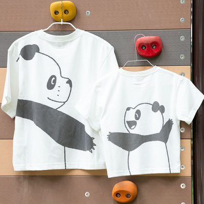 Panda! Go Panda! Nakayoshi T-Shirt - Kids - official view 10