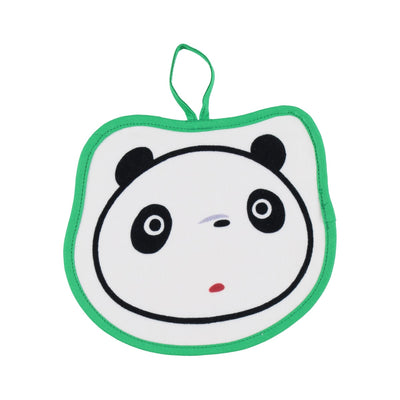 Panda! Go Panda! Panny Face Loop Towels (2 Types) - Green Surprise - official view 5
