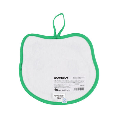 Panda! Go Panda! Panny Face Loop Towels (2 Types) - Green Surprise - official view 6