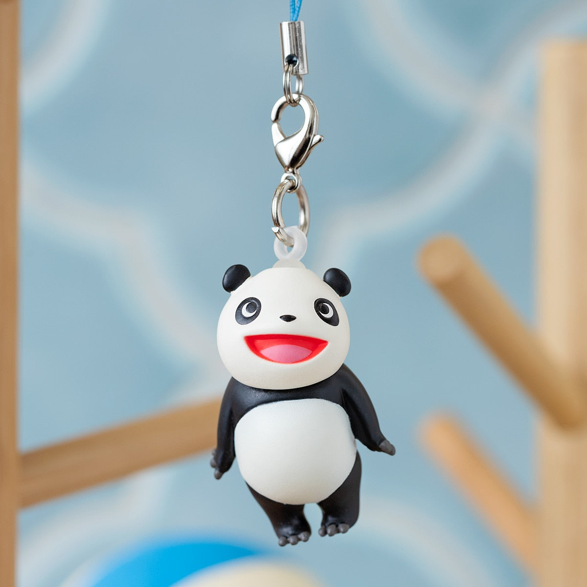 Panda! Go Panda! Panny Soft Vinyl Keychain - official view 1