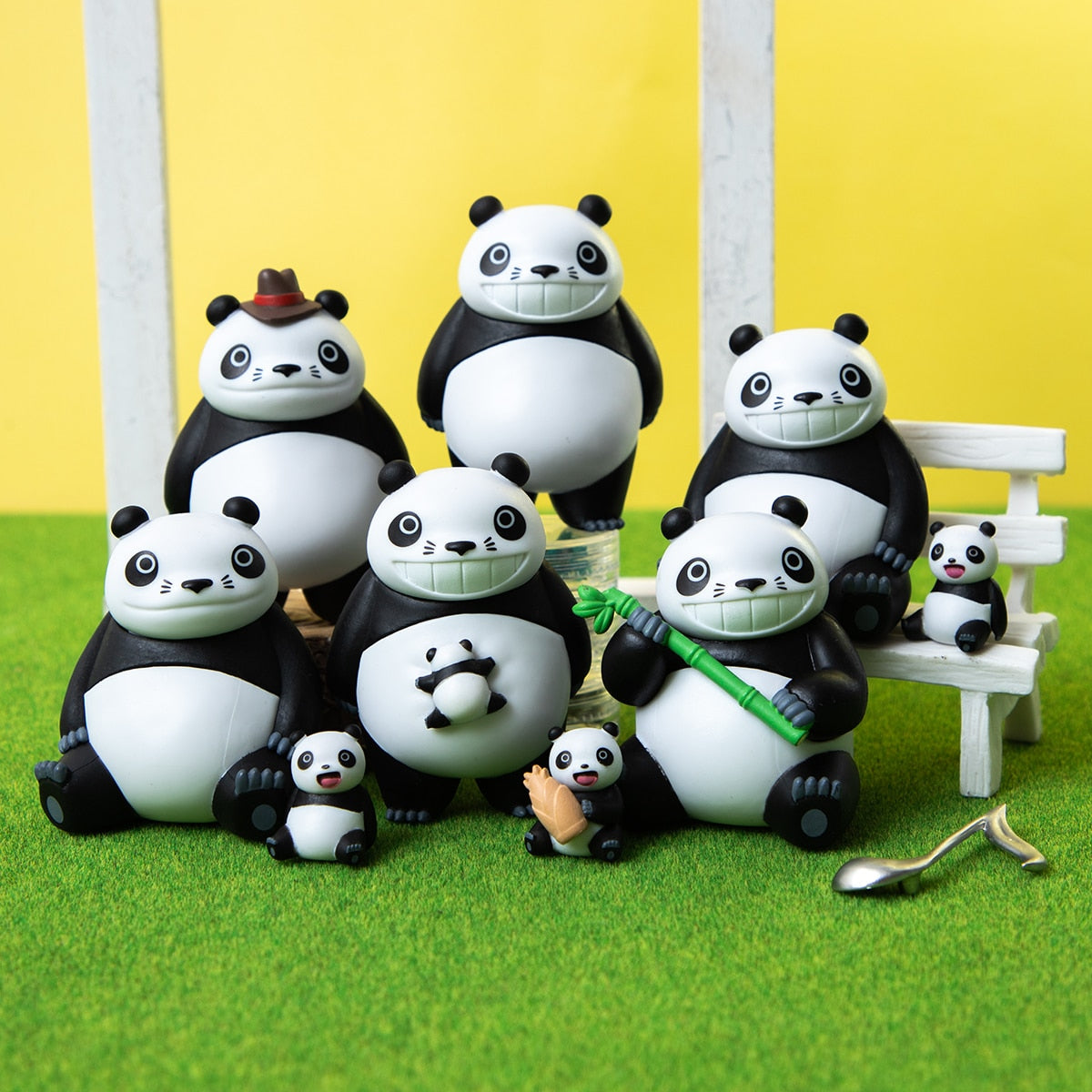 Panda! Go Panda! - Papanda and Panny Figure Collection, Sealed Box - RANDOM - official view 5