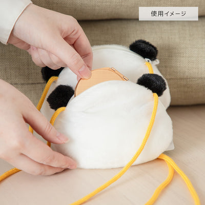 Panda! Go Panda! - Papanda and Panny Neck Coin Purses (2 Types) - Papanda - official view 5