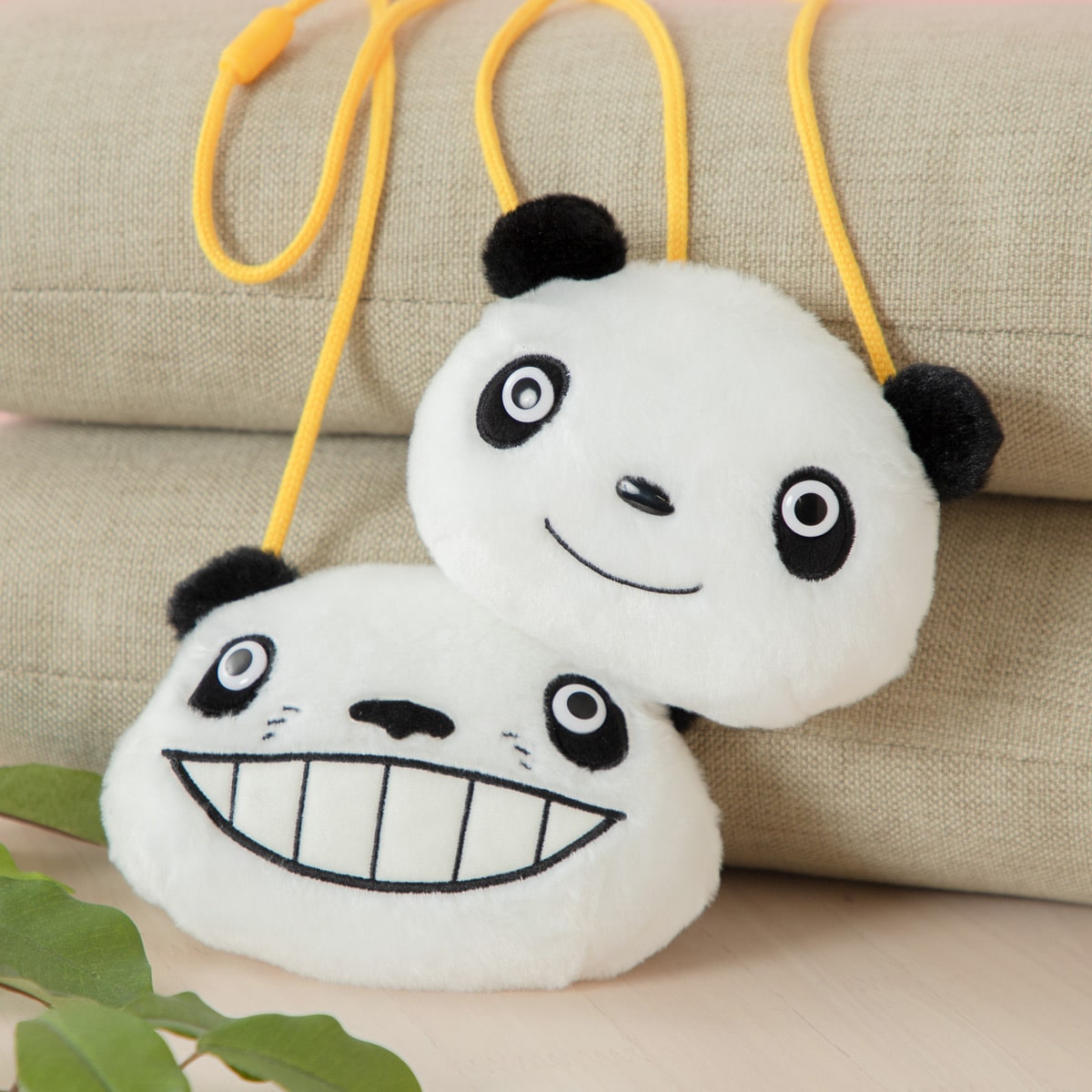Panda! Go Panda! - Papanda and Panny Neck Coin Purses (2 Types) - Papanda - official view 6