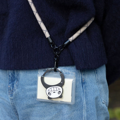 Panda! Go Panda! - Papanda Face Carabiner - official view 8