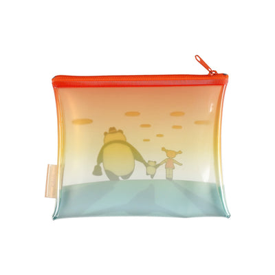 Panda! Go Panda! PVC Zip Pouches (3 Types) - Translucent Sunset - official view 12