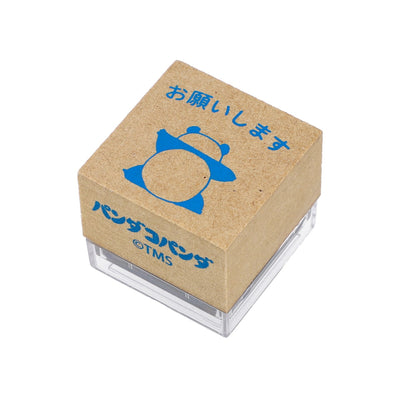 Panda! Go Panda! Self-Inking Message Stamps (2 Types) - Panny Please - Blue - official view 7