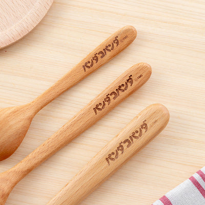 Panda! Go Panda! Wooden Spoons (3 Types) - Panny - 14 cm - official view 7