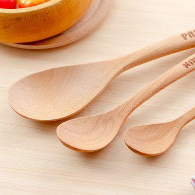 Panda! Go Panda! Wooden Spoons (3 Types) - Panny - 14 cm - official view 8