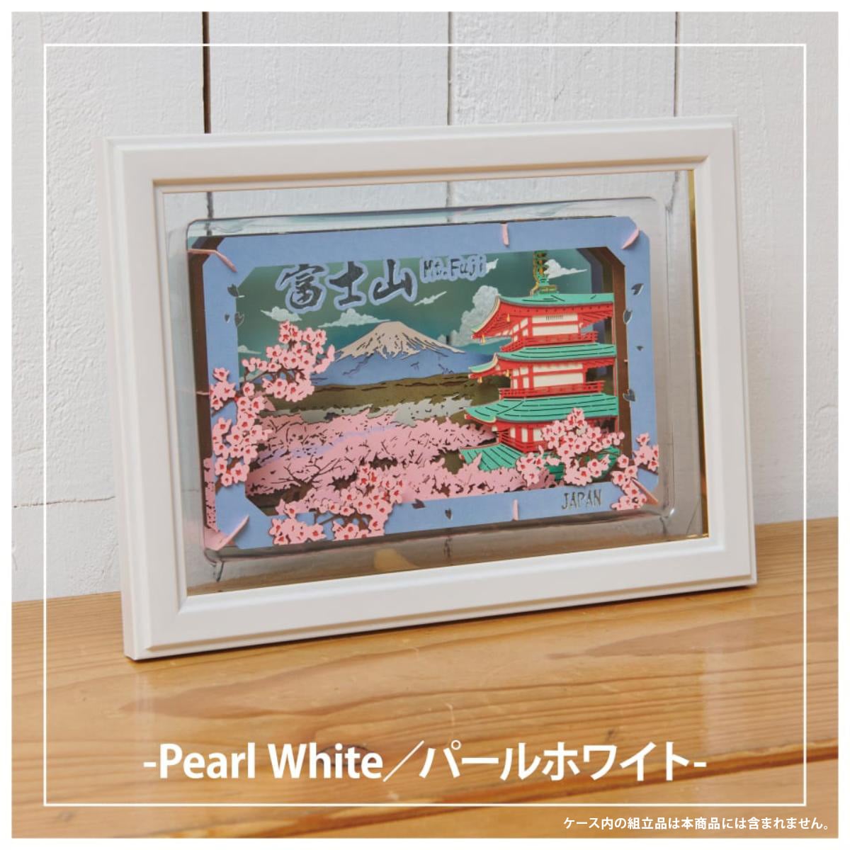 PAPER THEATER - Large Display Frames (3 Types) - Pearl White - official view 1