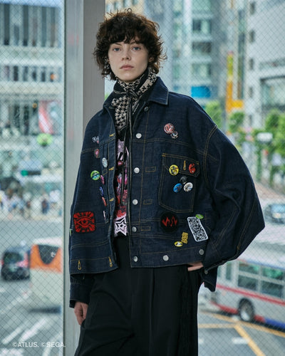 Persona 5 Royal beautiful people denim blouson official view 15