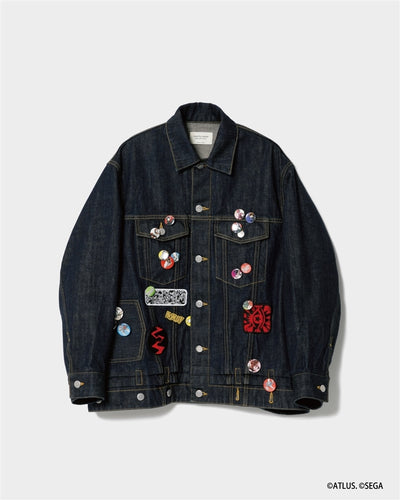 Persona 5 Royal beautiful people denim blouson official view 2