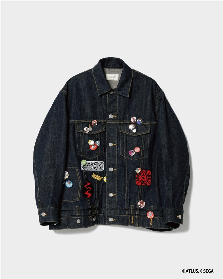 Persona 5 Royal beautiful people denim blouson official view 2