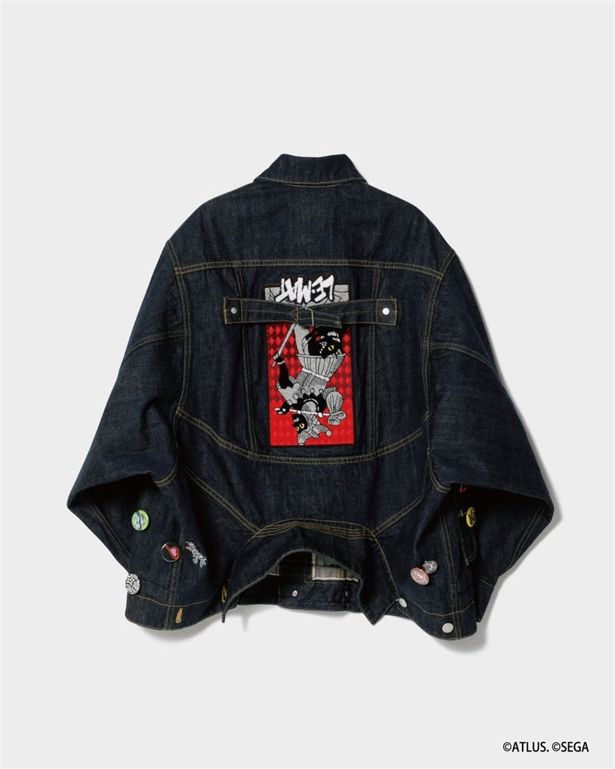 Persona 5 Royal beautiful people denim blouson official view 3