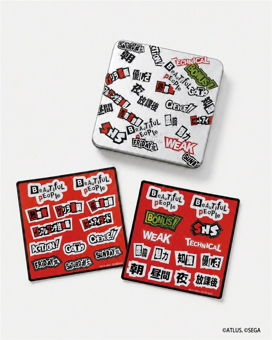 Persona 5 Royal beautiful people wallet-black official view 3