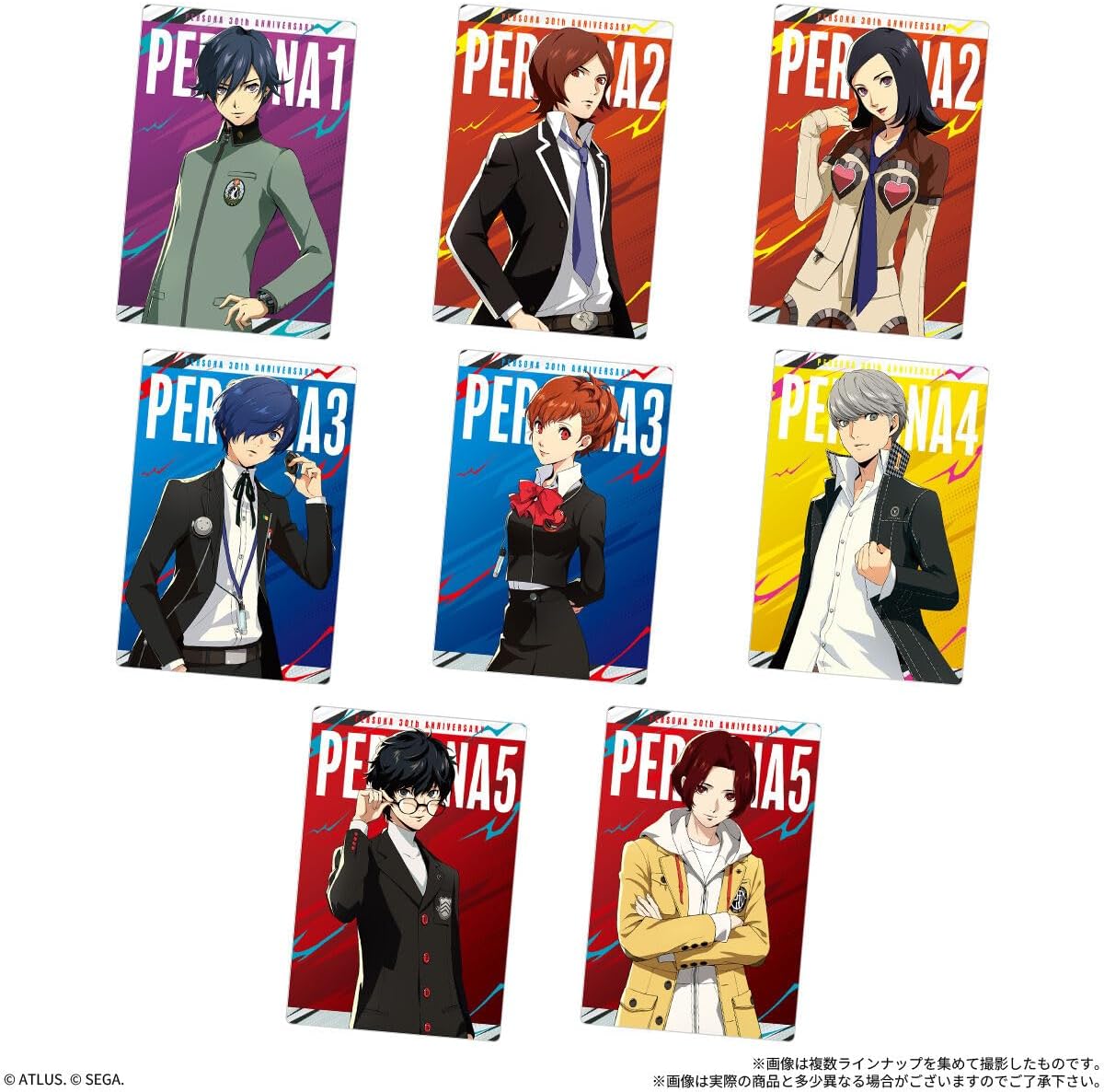 Persona Series Wafers 3 - 30th Anniversary Card & Wafer Box (20 Packs) - collectible designs, image 3